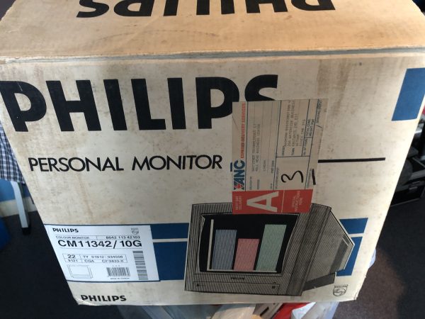 Boxed Philips CM11342 Colour Monitor with cables RELISTED - Image 2