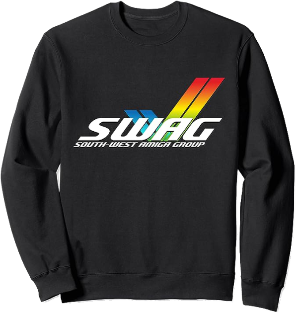 South West Amiga Group (White Logo) Sweatshirt (Collect At SWAG)