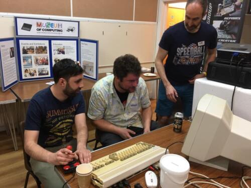 Adam and Ravi playing a tournament game